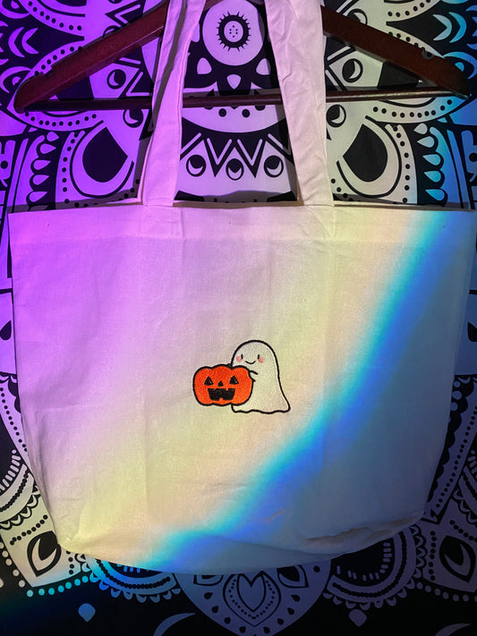 Ghost&Pumpkin Tote Bag